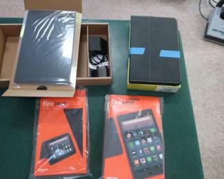 Samsung gallery tablet, fire hd-8 and hd-10
