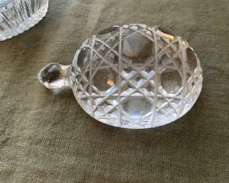 Waterford crystal turtle figurine/paperweight