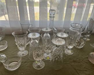 Waterford iced tea glasses