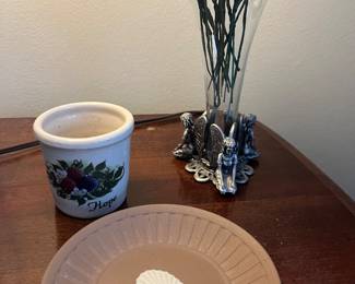 Vintage Wedgwood Brown Jasperware Shell Plate/Dish