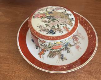 Vintage peacock Saysuna  plate