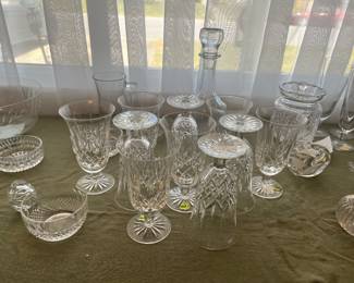 Waterford iced tea glasses