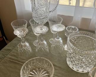 Waterford stem glasses