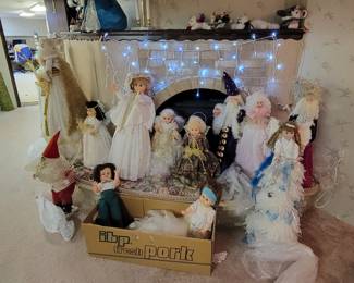 Beautiful dolls and handmade clothing 