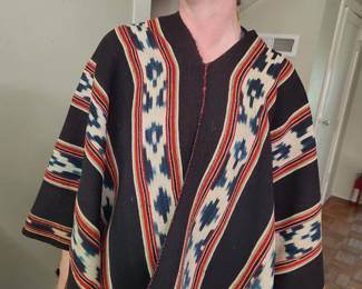 South American Poncho - Wool or Alpaca. 