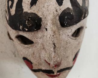 Ceremonial Guatemalan Face Mask. 