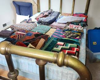 A fantastic Antique Brass Bed....! 