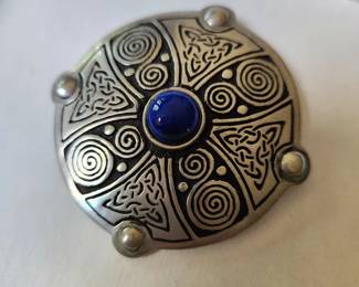 PewterCeltic Trinity Knot Pin by Saint Justin. 