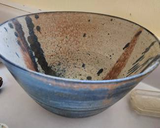 Pottery Bowls-signed. 