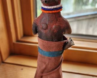 Vintage African Samburu Mud Doll.