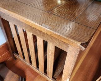 Vintage Mission/Arts and Crafts End Table.