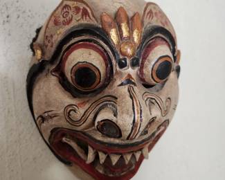 Balinese 'Demon' Mask used in Ritual Dances/Dramas