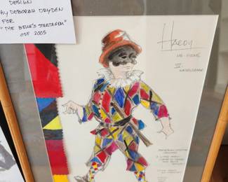 Original - Deb's Costume Design for OSF's 'The Belle's Stratagem' 2005