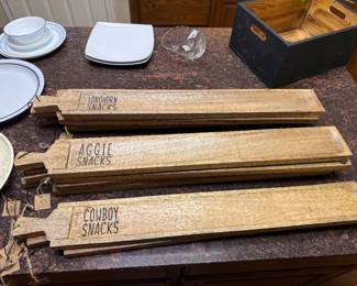 47 & Main Wooden Snack Boards