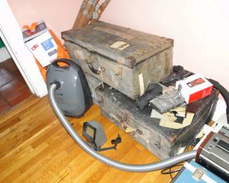 Old Trunks with weird stuff inside