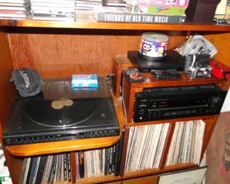 Stereo equipment, records