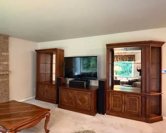 Entertainment center - separate pieces