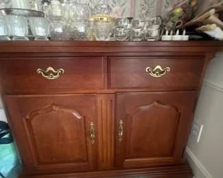 Thomasville side buffet & china sets
