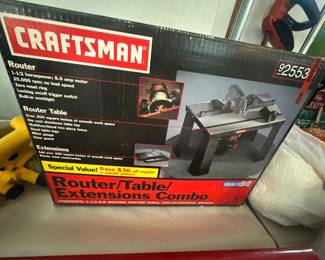 Craftsman Router/Table/Extensions Combo