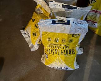 . . . water softener salt