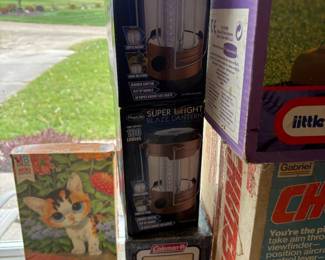 . . . vintage Milton Bradley large-eyed cat puzzle