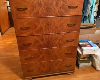 . . . Waterfall-style chest of drawers