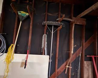 . . . yard tools