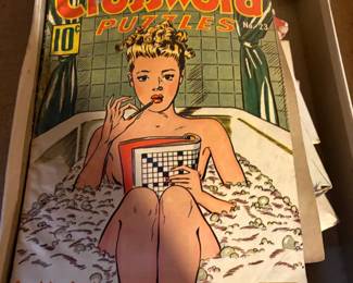 . .. vintage crossword book