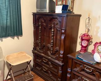 . . . and matching chest of drawers