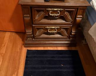 . . . . and matching night stand