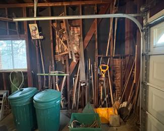 . . . more yard tools