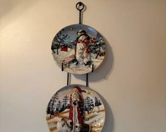 . . . Christmas plate