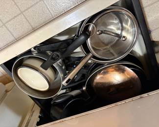 . . . pots/pans