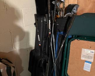 . . . golf clubs