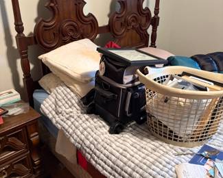 . . . and bed