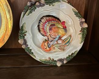 . . . Turkey plate