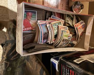 . . . baseball card -- looks like Pete Rose to me!