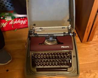 . . . Olympia typewriter