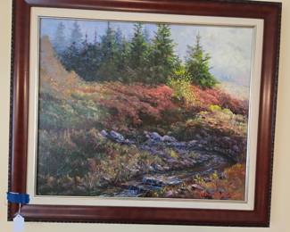 Painting by Paxton Moffett, Rochester artist