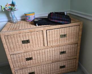 Wicker chest
