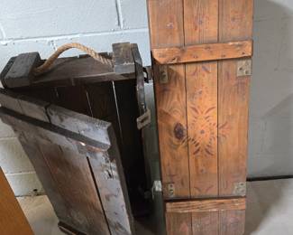 Wooden boxes