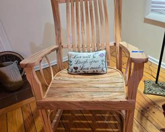 Amish made rocker