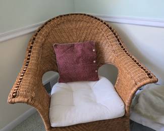 Wicker chair