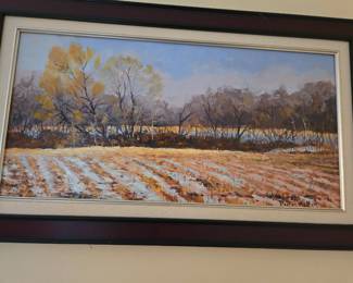 Painting by Paxton Moffett