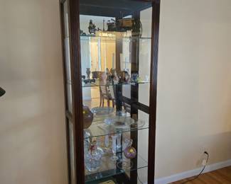 Lighted display case