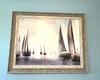 Beautiful Framed Art 57.5” W by 45.5” H