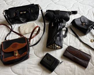 Designer Purses, Burberry, Coach, Dooney & Burke