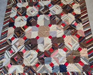 langollogcabin quilt
