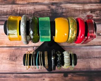 Extensive Collection of Artisan Bracelets & Statement Jewelry