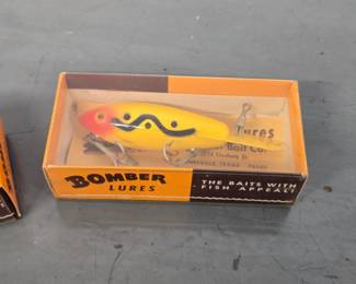 Vintage NEW OLD STOCK Bomber Fishing Lures